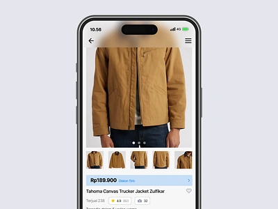 E-Commerce Mobile - Color of the Year 2025: Mocha Mousse app arfzulfikar branding brown color of the year design fashion geex graphic design illustration indonesia logo pantone pantone 2025 tubik ui ux year 2025