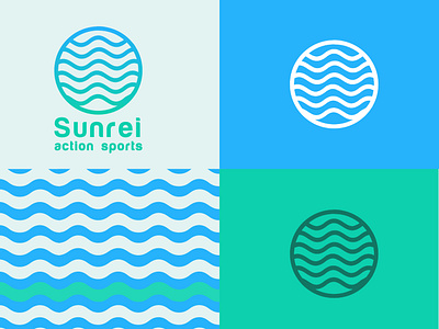 Sunrei: Riding the Wave of Vibrant Brand Identity brand identity design branding design graphic design illustration logo surfbrand typography vector visualidentity