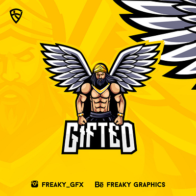 Zeus Mascot Logo - Twitch gamer logo gaming logo mascot logo twitch logo zeus zues mascot