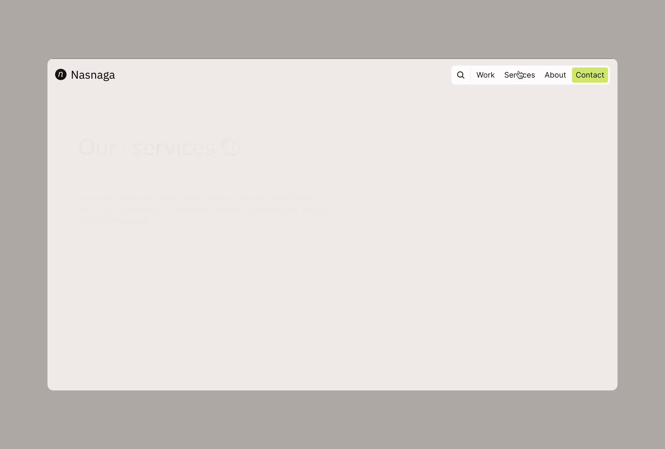 Example of Framer Multi Page Website