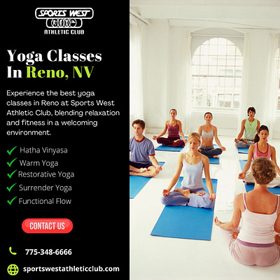 Yoga classes in reno - Sports West Athletic Club yoga classes in reno