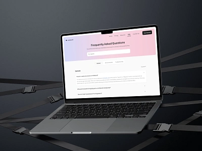 FAQ Desktop app appdesign design desktop faq gradient minimal mobile modern phone product productdesign questions ui uiux