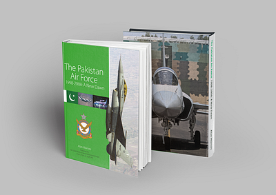 Pakistan Air Force - 1998-2008: A new dawn book design branding design editorial design