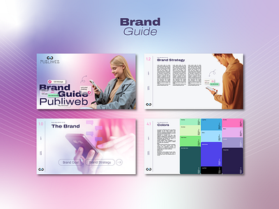 Brand Guidelines Design blue brand brand book brand guide brand guidelines brandbook branding design graphic graphic design illustration illustrations logo manypixels ui