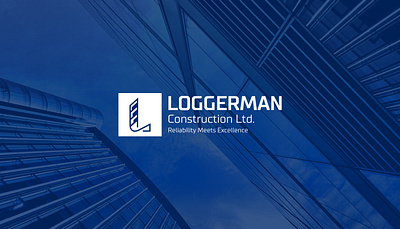 LOGGERMAN Construction - Logo Design brand identity branding construction graphic design graphic designer logo design typography visual identity