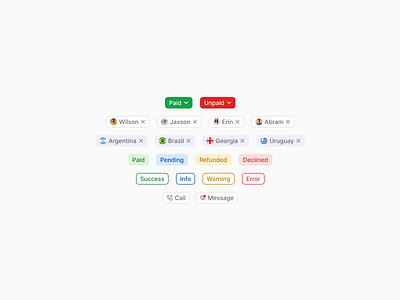 Tags & badge badge tag ui ux wireframe