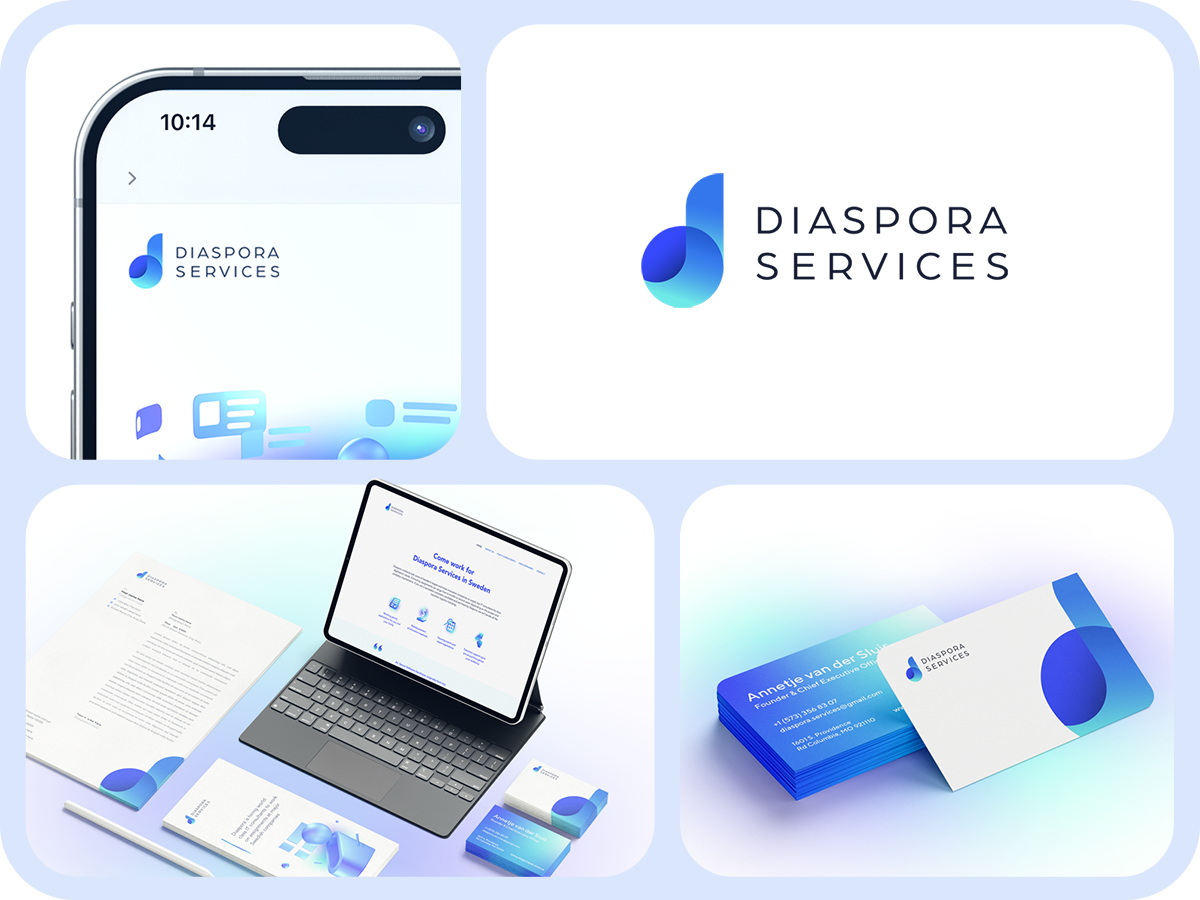 Logo for Diaspora Services branding design designstudio graphic design graphicdesign icon icons logo logodesign ui