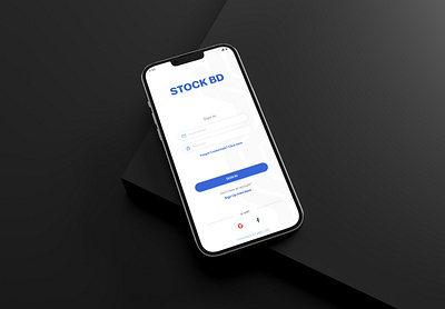 Stock BD- Stock Trading Mobile App uiux wallet