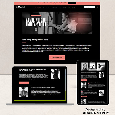 A GYM WEBSITE branding clean design creative website custom website digital design ecommerce website interactive website landing page design minimalist design mobile first design modern website portfolio website professional website responsive design uiux design web design web development web interface website design website mockup