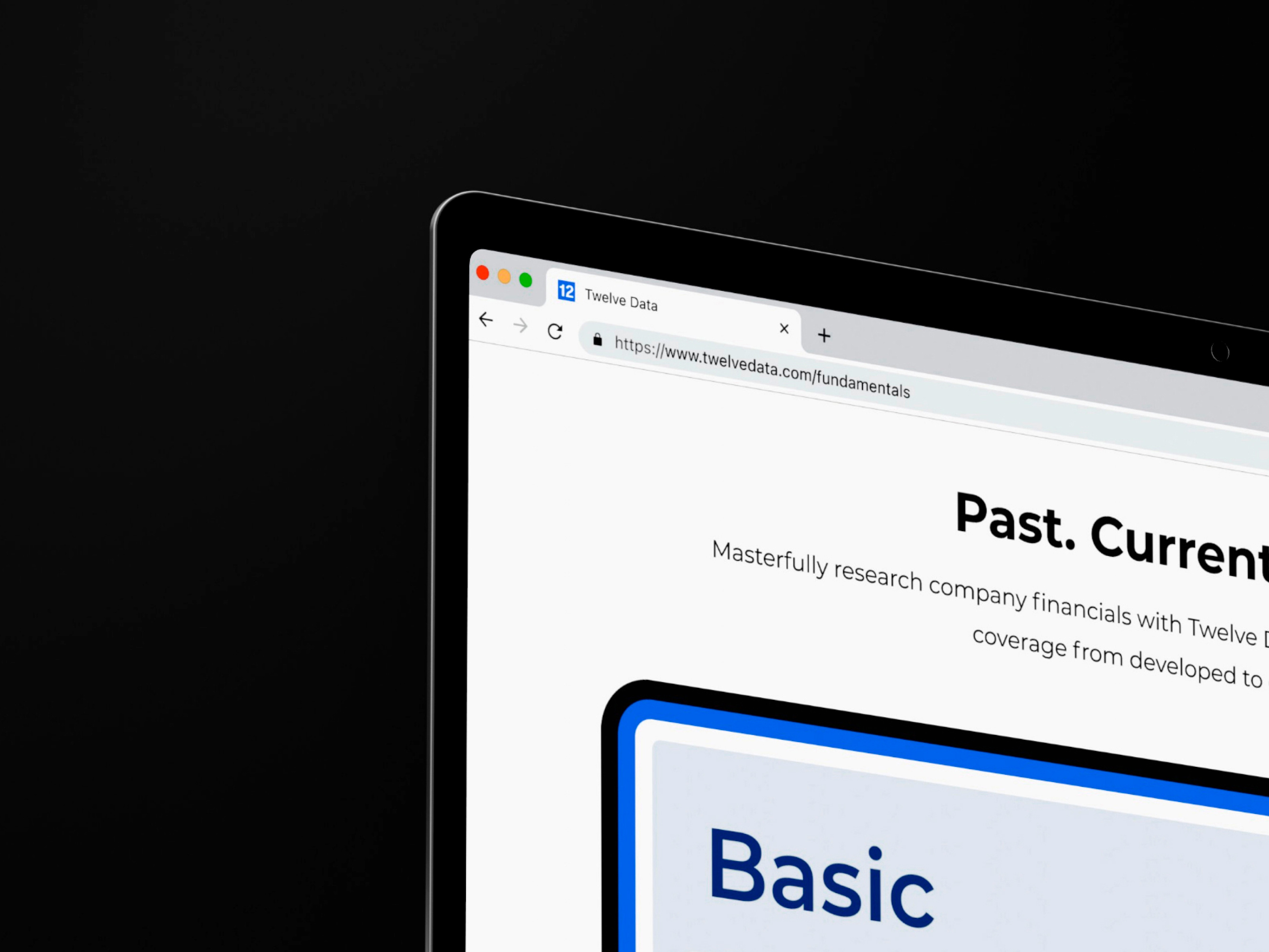 Example of Landing Page Design & Development