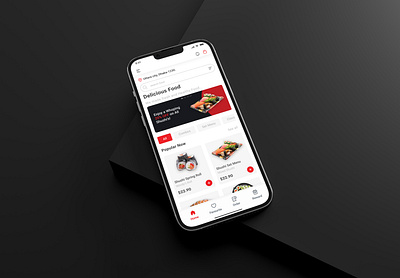 "Sushi Mania"- Food App Design. badshariaz branding colorfull dashboard design food food app foody graphic design ios mobile mobile app mobile design password sign up sushi ui uiux ux