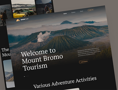 Tourism Website business marketing tourism tourism website travel travel agency uiux user interface web design website