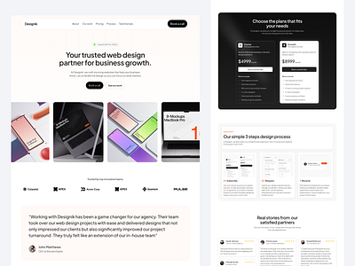 AGENCY WEBSITE DESIGN agency landing page agency website agency website design design design agency landing page mobile ui uxui website design website design for agency