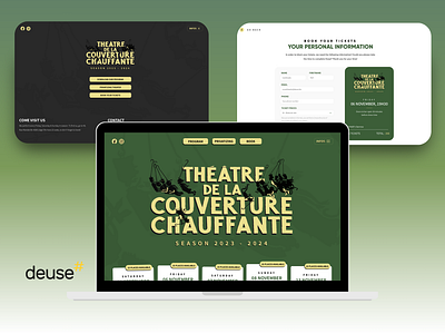 A booking platform for a puppet theater app application branding design ecommerce graphic design illustration logo mobile mobileapplication responsive theater ui ux web webplatform website