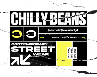 Chilly Beans aesthetic brand aesthetic streetwear animation brand design brand identity branding fashion brand aesthetic graphic design graphic designer grunge logo logo design logo designer motion designer motion graphics poster design streetwear streetwear brand ui visual identity