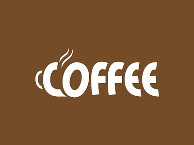 Coffee Wordmark Logo design concept beverage breakfast cafe cappuccino coffee concept design drinks energy food healthy latte lettering logo mocha morning restaurant text logo typography wordmark