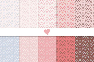 Blushing dawn seamless paper patterns 3d animation branding graphic design logo motion graphics ui