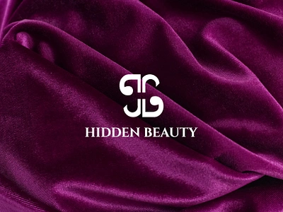 Hidden Beauty logo design beauty beauty design branding design graphic design logo tanzina akter tanzinaart