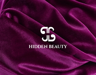 Hidden Beauty logo design beauty beauty design branding design graphic design logo tanzina akter tanzinaart