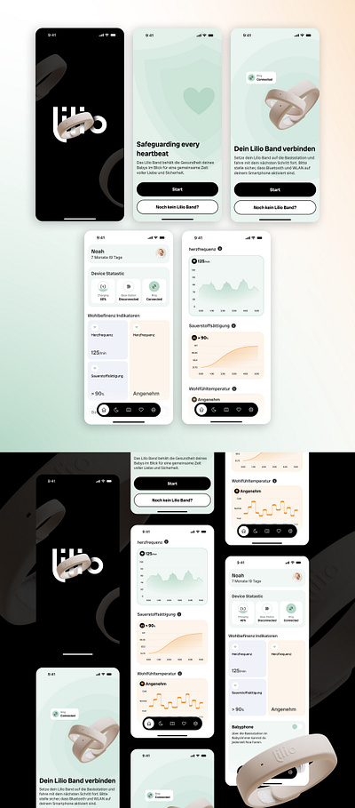 lilio.de Mobile App Design app design lilio mobile ui ui design ux ux design