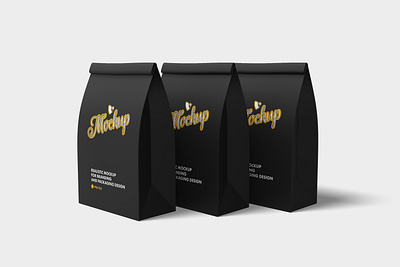 Kraft Paper Bag Mockup bag bag mockup branding kraft mockup packaging packaging mockup paper paper bag psd psd mockup