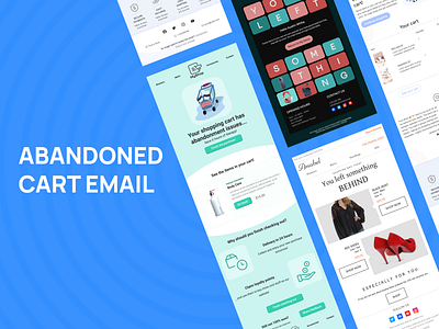Abandoned cart email templates abandoned cart email design email email builder email campaign email design email marketing email newsletter email templates marketing newsletter web design
