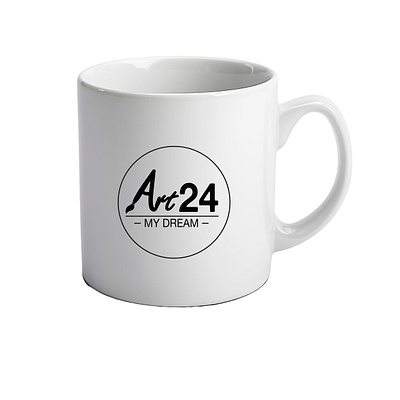 Cup design - Art 24 mockup branding graphic design