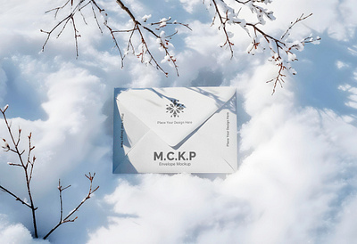 Envelope Mockup Set branding business mockup document document mockup envelope envelope mockup letter letter paper mail mockup paper paper postcard stationery winter mockup