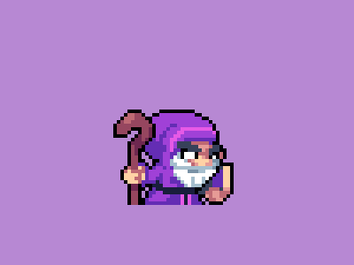 Wizard | Original Character design game gamedev illustration pixel pixelart retro