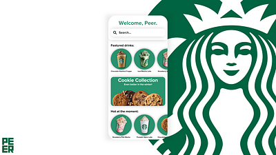 Starbucks Mobile Homescreen Redesign design homescreen mobile redesign starbucks ui ux