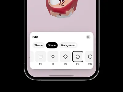 Boring Dice - Edit Shape 3d app game mobile picker product startup store theme