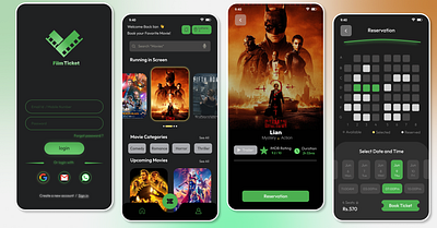 Film Ticket App ui film ticket ui film ui app ticket app ui ui