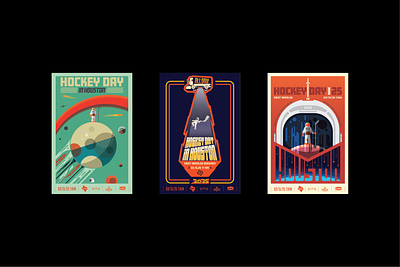 HDIH { poster design } alien artwork branding brewery concept design graphic design illustration logo nasa poster design poster illustration scifi spae