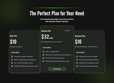 The Perfect Plan for Your Need create account dark form glass graphic design icon logo motion graphics onboarding product design service sign up signup site startup typography ui ui design user interface ux