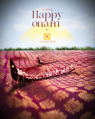 Happy Onam graphic design