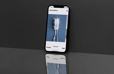 Lorenzo Bruno — Photographer, mobile UI adaptive concept mobile mobileui photographer portfoliosite siteforphotographer visuals