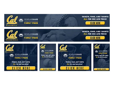 UC Berkeley | Cal Athletics Web Ads baseball berkeley cal college football sports tickets uc berkeley ui university web web ads