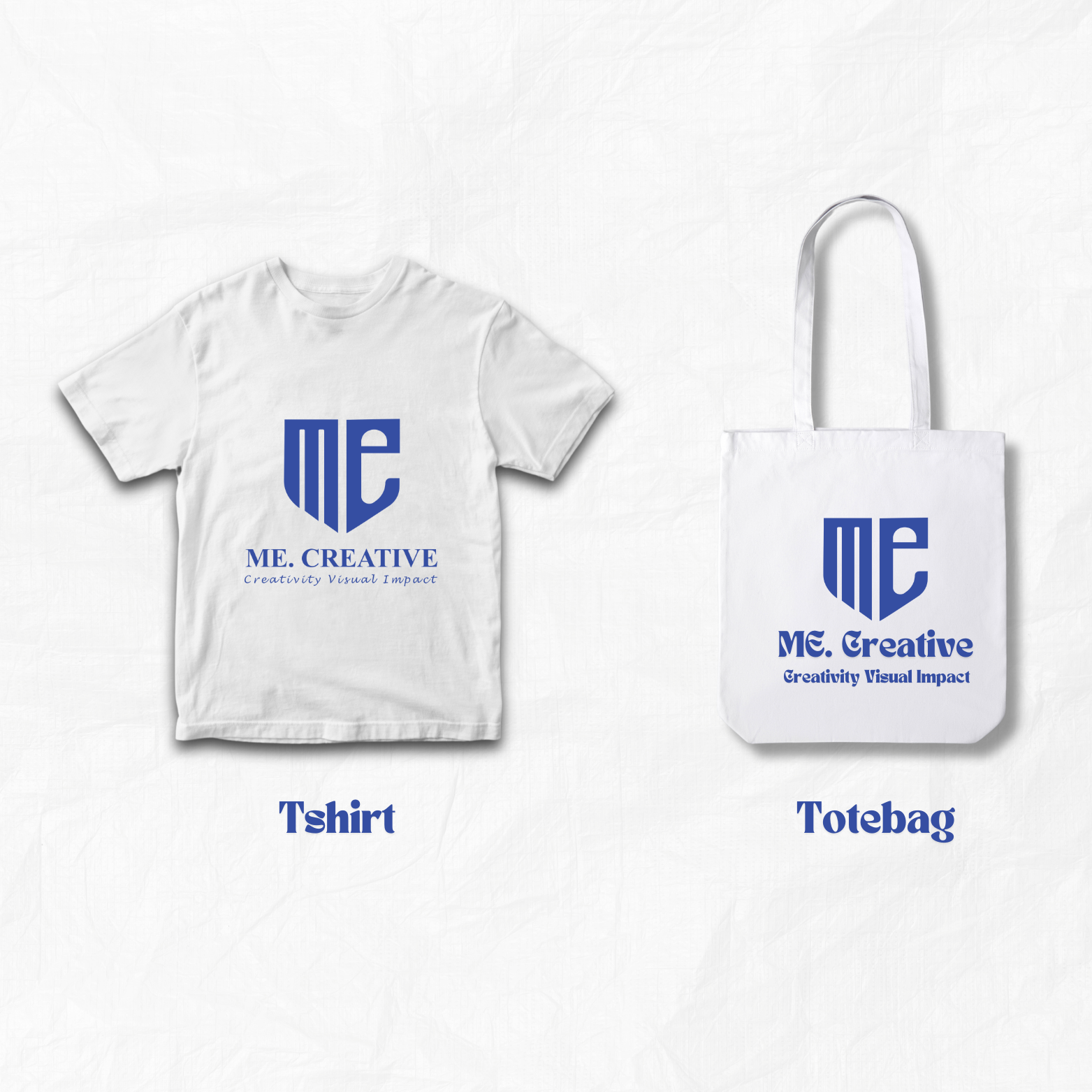 Bag, T-shirt, and Mug with ME.Creative adventists project bag banner design branding cover design design graphic design illustration logo mug product social media post design vector