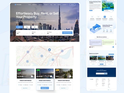 Property Listing Website Design property buying site property listing website design real estate site real estate website design real estate website development uiuxdesing website design