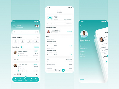 Juggel | Business Management | Mobile App analytics app design b2b business business management finance fintech gradient ios layout management minimal mobile app sales software task trendy ui uidesign ux