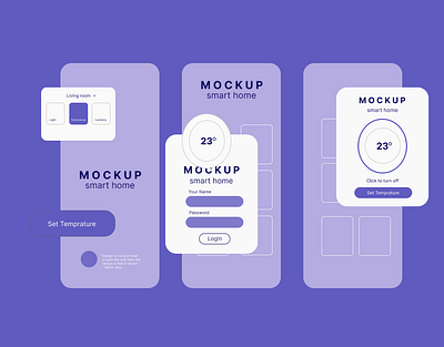 App Mockup Design app design branding figma mockup ui uiux