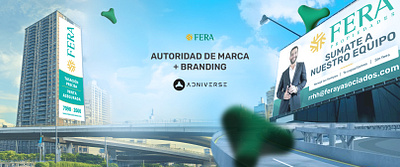 FERA - Real State Branding 3d branding graphic design