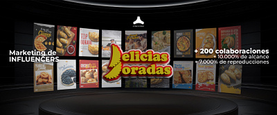 Delicias Doradas 3d branding graphic design logo