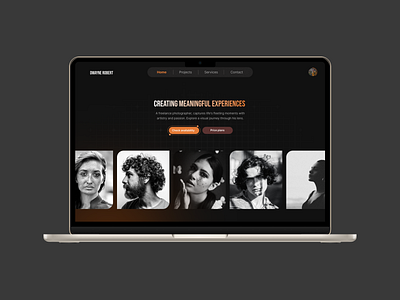 Photography Showcase designforphotographers photographyportfolio photographywebsite ui uiinspiration uiuxdesign userexperience