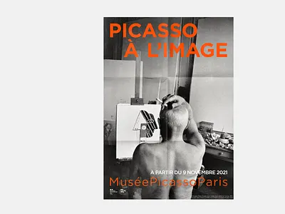 PICASSO À L'IMAGE exhibition graphic design modern art museum painting photography picasso picasso museum poster