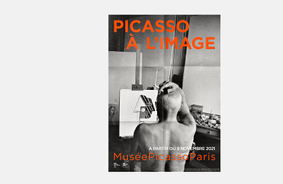 PICASSO À L'IMAGE exhibition graphic design modern art museum painting photography picasso picasso museum poster