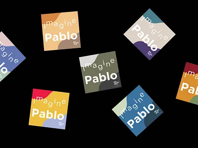 IMAGINE PABLO exhibition graphic design logo logo design modern art museum picasso picasso museum podcast podcast design typography visual identity