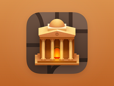 Townhall Map iOS App Icon app icon app icon design ios app icon