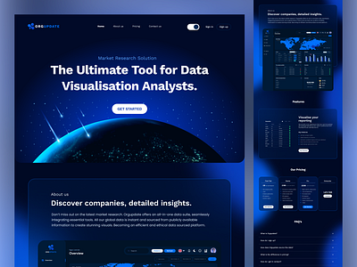 Data visualization ui / DataView analytics app app landing page chart data visualization ui dataview dataviz graph infographic kibriya sabbir marketing site orgupdate saas saas app saas landing page ux visualization web webflow website