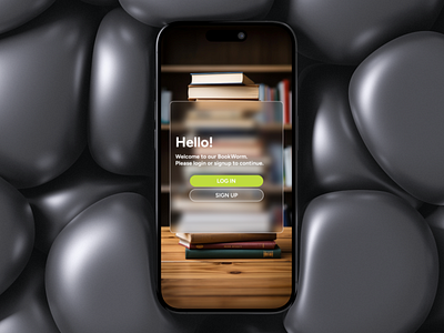 Book Store App (BookWorm) UI Design app book bookstore design interface product design ui